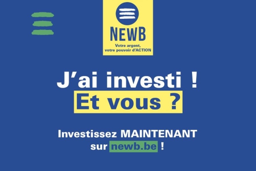 Geolys a investi dans la coopérative NewB qui travaille à la construction d’une banque éthique et durable.